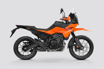 KTM 250 Adventure Side Profile View (Right)