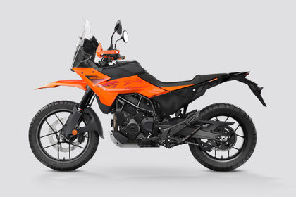 KTM 250 Adventure Side Profile View (Left)