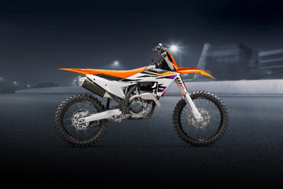 KTM 250 SX-F Side Profile View (Right)