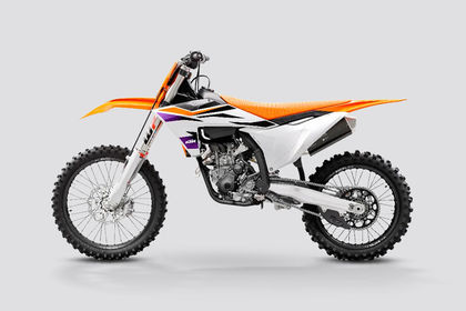 KTM 250 SX-F Side Profile View (Left) KTM 250 SX-F Side Profile View (Left)