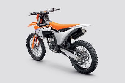 KTM 250 SX-F Rear Left Three Quarter View KTM 250 SX-F Rear Left Three Quarter View