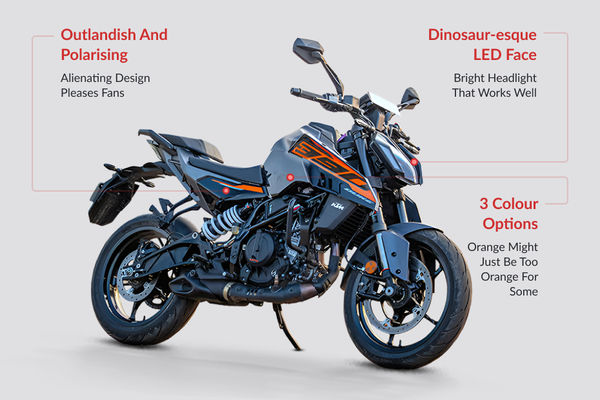 KTM 390 Duke Design Highlights