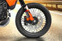 KTM 390 Adventure Front Tyre View