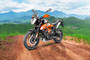 KTM 390 Adventure Front Left View