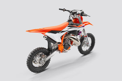 KTM 50 SX Rear Right Three Quarter View KTM 50 SX Rear Right Three Quarter View
