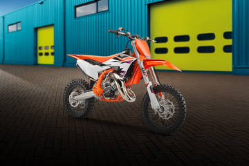 KTM 65 SX Front Right View