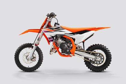 KTM 65 SX Side Profile View (Left) KTM 65 SX Side Profile View (Left)