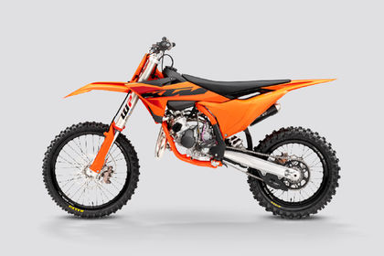KTM 85 SX Side Profile View (Left)