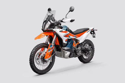 KTM 890 Adventure R Front Left Quarter View KTM 890 Adventure R Front Left Quarter View