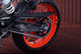 KTM Duke 200 (2013 - 2024) Rear Tyre View