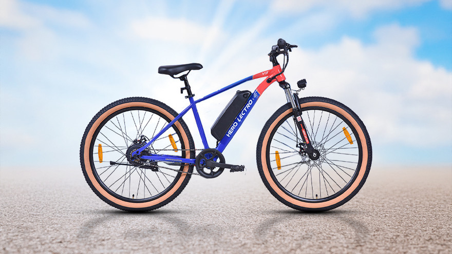 Hero Lectro Y3 Side Profile View (Right)