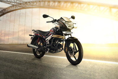 Mahindra Centuro Front Right Quarter View