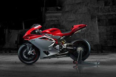 MV Agusta F4 Side Profile View (Left)