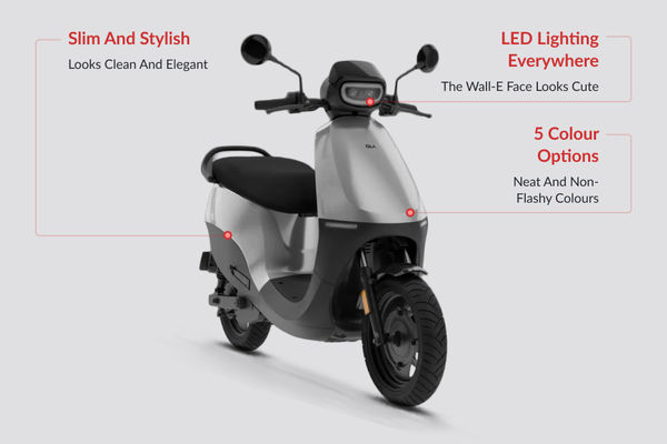 Ola S1 X Design Highlights Ola S1 X Design Highlights