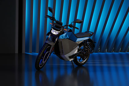 Ola Roadster X+ Front Left Quarter View Ola Roadster X+ Front Left Quarter View