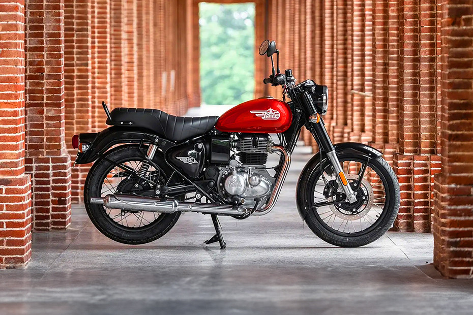 enfield standard 350 bullet bike red price