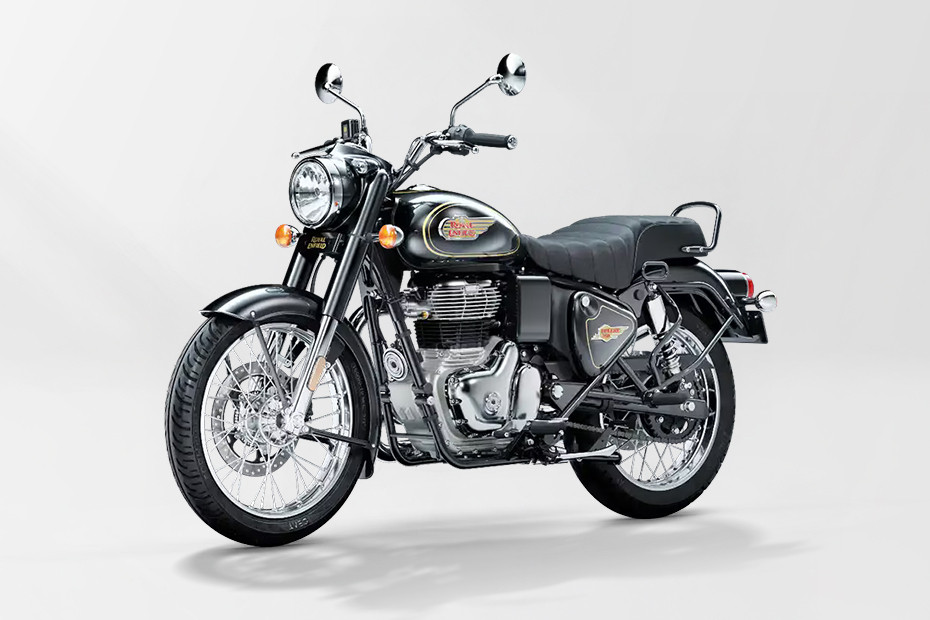 Royal Enfield Bullet 350 Standard Maroon and Standard Black On