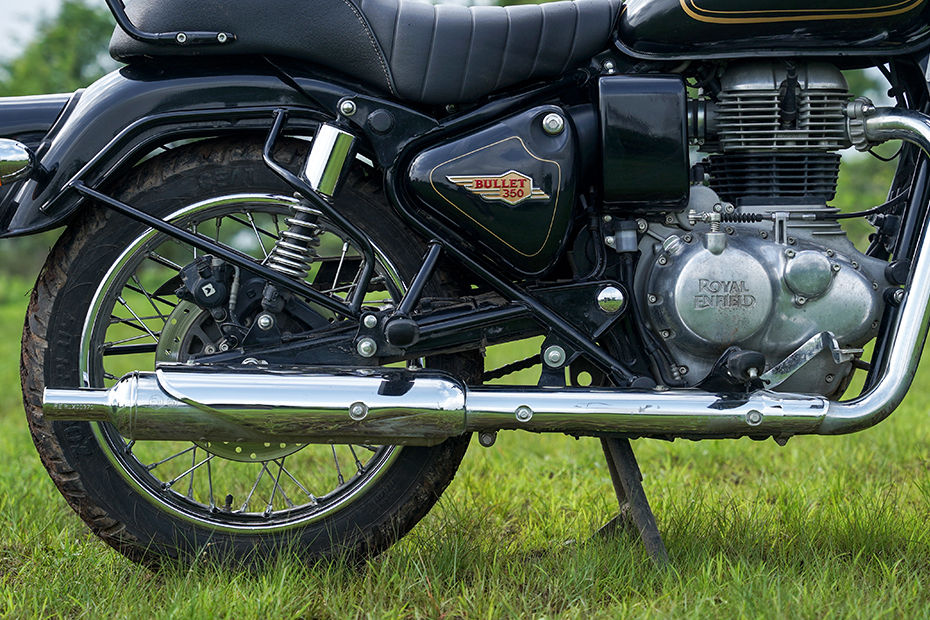Royal Enfield Bullet 350 Exhaust (Endcan)