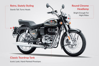 Royal Enfield Bullet 350 Design Highlights Royal Enfield Bullet 350 Design Highlights