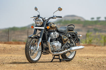 Royal Enfield Bullet 650 Front Left Quarter View Royal Enfield Bullet 650 Front Left Quarter View