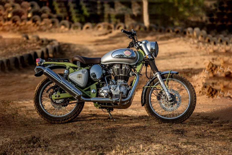 Royal Enfield Bullet Trials 500 Right Side View