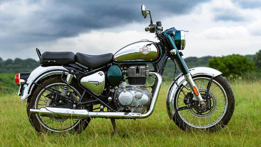 Royal Enfield Classic 350 Side Profile View (Right) Royal Enfield Classic 350 Side Profile View (Right)