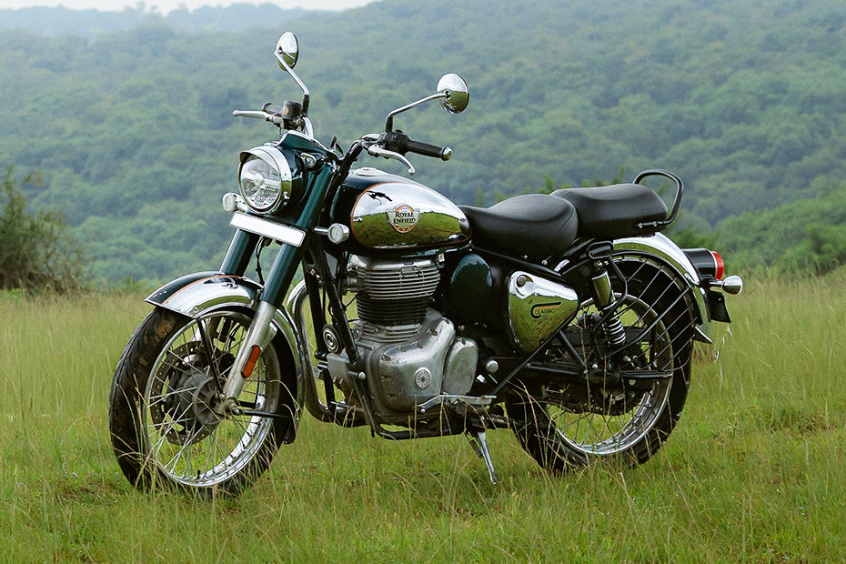 Royal Enfield Classic 350 Front Left Quarter View