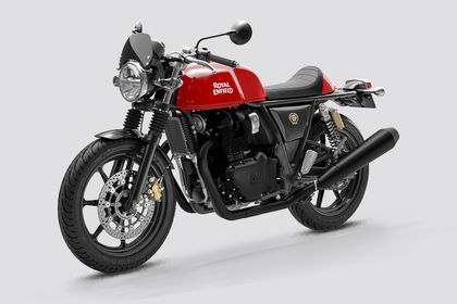 Royal Enfield Continental GT 650 Front Left Quarter View