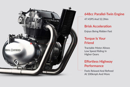 Royal Enfield Continental GT 650 (2018-2026) Engine Highlights Royal Enfield Continental GT 650 (2018-2026) Engine Highlights