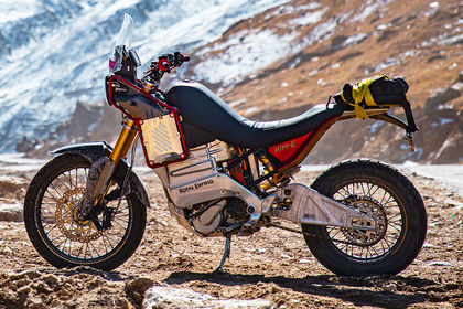 Royal Enfield Himalayan Electric Side Profile View (Left) Royal Enfield Himalayan Electric Side Profile View (Left)