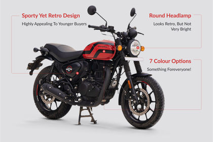 Royal Enfield Hunter 350 Design Highlights
