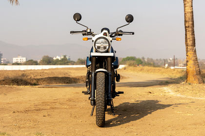 Royal Enfield Scram 440 Front View Royal Enfield Scram 440 Front View