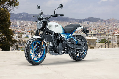 Royal Enfield Guerrilla 450 Front Left Quarter View Royal Enfield Guerrilla 450 Front Left Quarter View