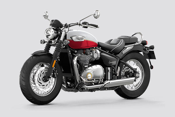 Triumph Bonneville Speedmaster Front Left Quarter View Triumph Bonneville Speedmaster Front Left Quarter View