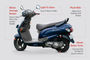 Suzuki Access 125 Ride, Handling Highlights
