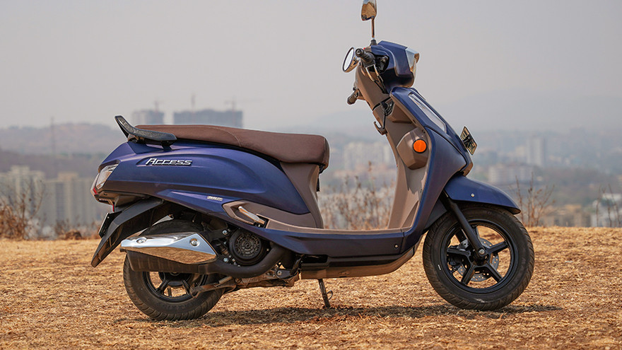 सुजुकी एक्सेस 125 Side Profile View (Right)