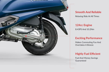 Suzuki Access 125 Engine Highlights Suzuki Access 125 Engine Highlights