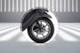 Suzuki e Access Front Tyre View