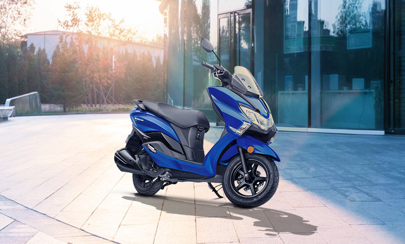Suzuki Burgman Street Right Side View