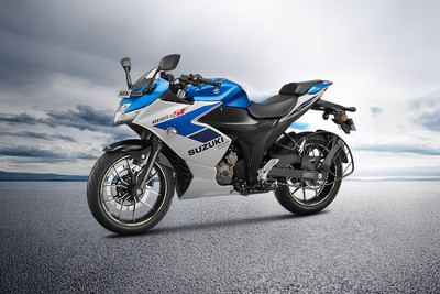 Suzuki Gixxer SF 250 Front Left Quarter View