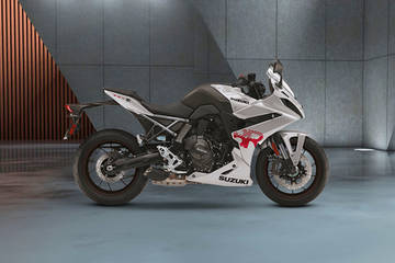 Suzuki gsx 8r Right Side View