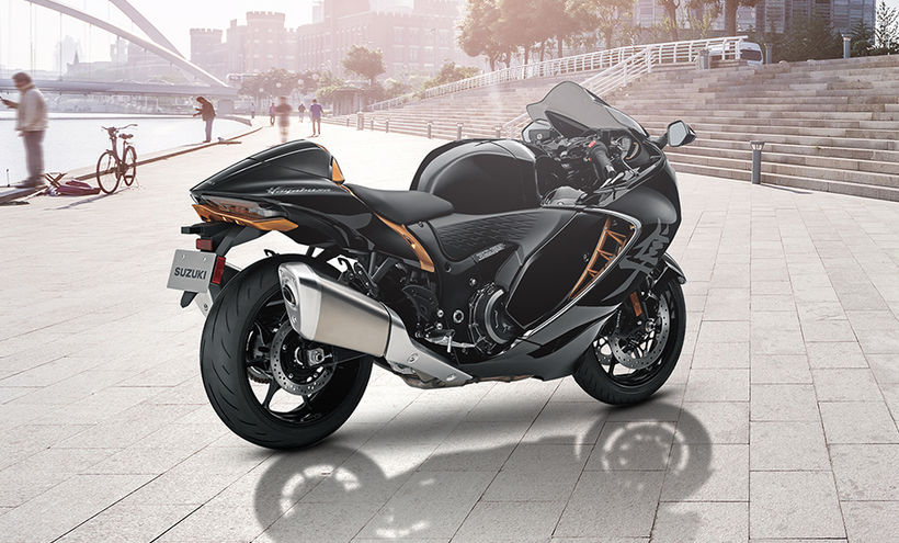 2021 Suzuki Hayabusa Rear Right View
