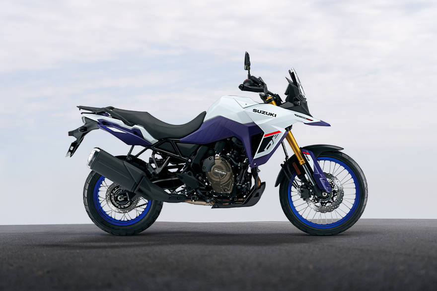 Suzuki V-Strom 800 DE दाईं ओर का दृश्य