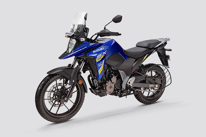 Suzuki V-Strom SX Front Left Quarter View