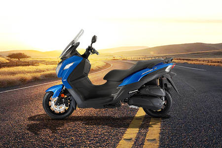 SYM Joymax Z 300 Left Side View