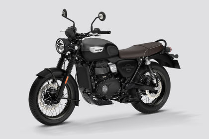 Triumph Bonneville T40 Front Left Quarter View