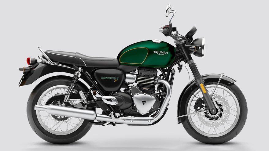 Triumph Bonneville T40 Side Profile View (Right) Triumph Bonneville T40 Side Profile View (Right)