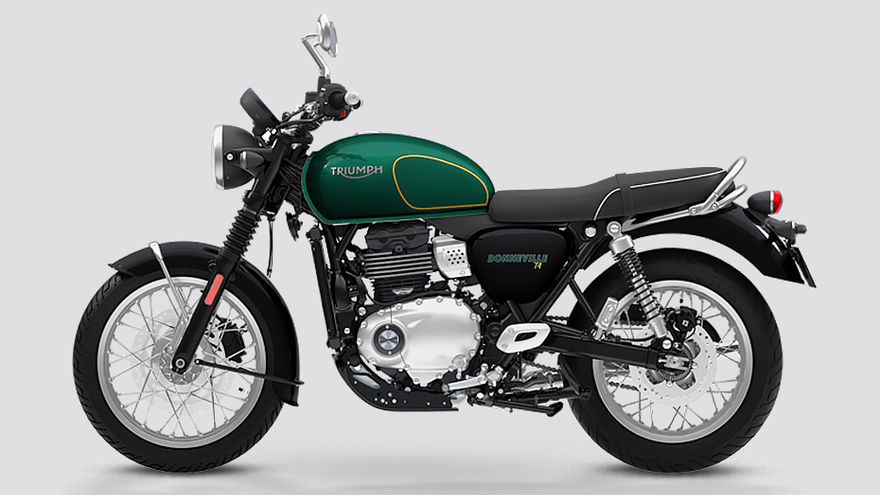 Triumph Bonneville T40 Side Profile View (Left) Triumph Bonneville T40 Side Profile View (Left)