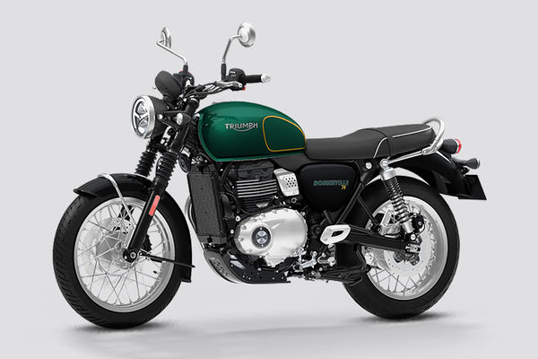Triumph Bonneville T40 Front Left Quarter View