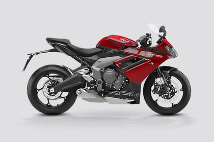Triumph Daytona 660 Front View Triumph Daytona 660 Front View